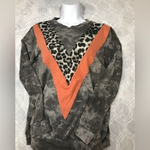 Chevron super soft pullover